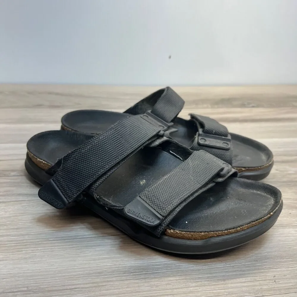 Birkenstock Atacama Futura Black Birko Flor Microfiber Footbed Reg‎ Mens Sz 11 ?
